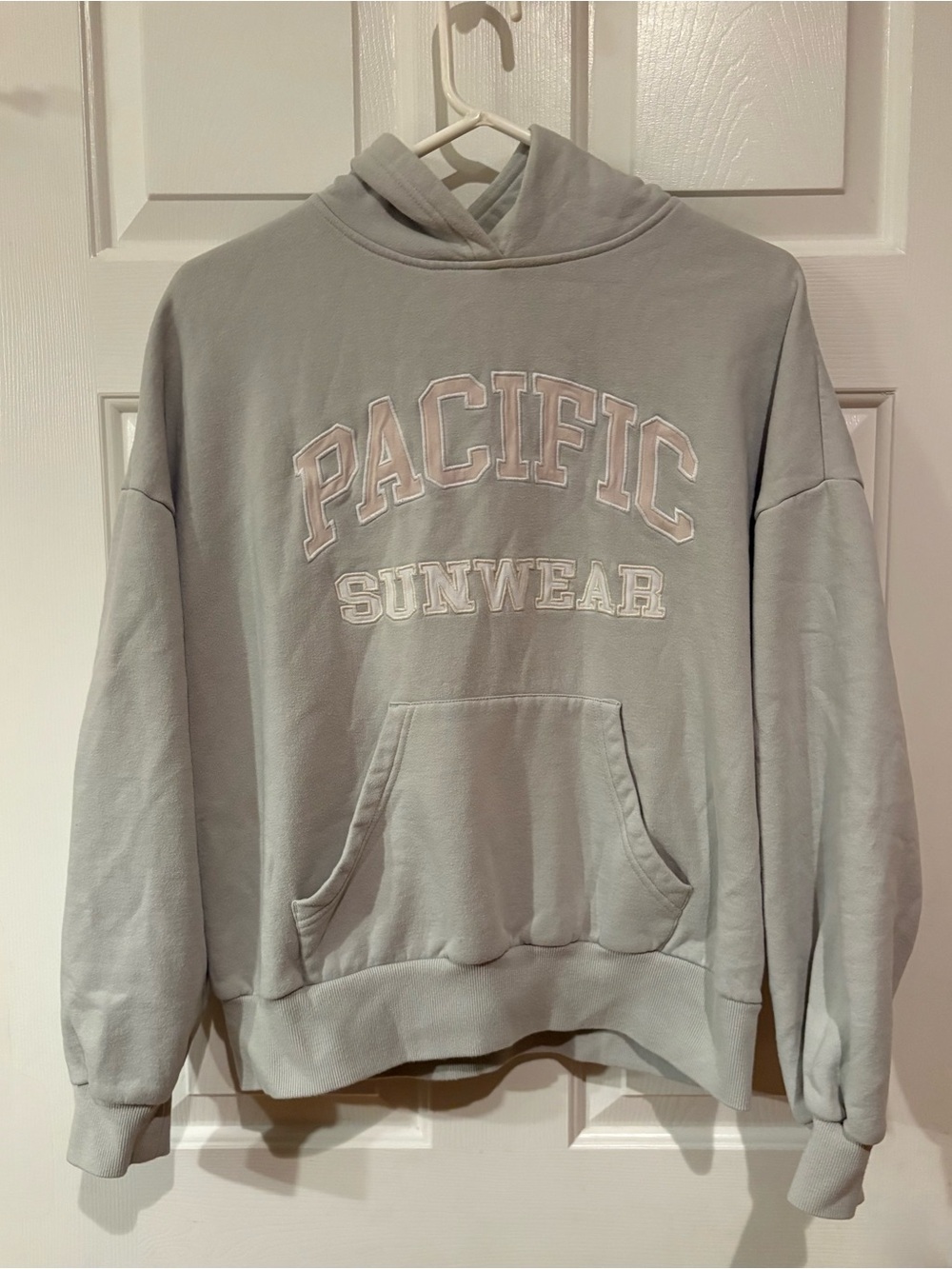 Pacsun Green Hoodie Sz Med Oversize Sweater Pacific Sunwear Skater Grunge Cozy
